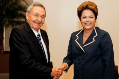 Se reúnen Raúl y la Presidenta de Brasil