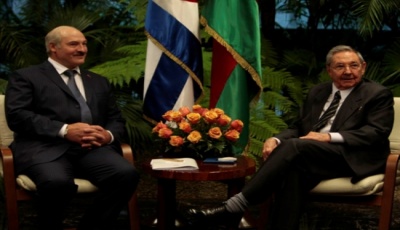 Se reúne Raúl con el Presidente de Bielorrusia