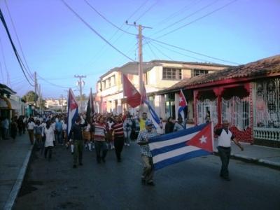 Sanjuaneros festejan liberación de héroes cubanos